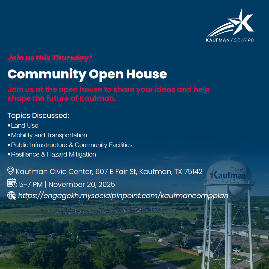 Community Open House Post